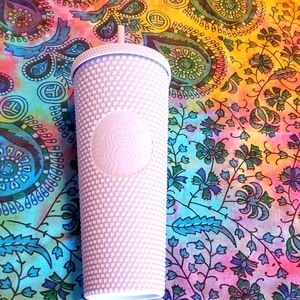 STARBUCKS 24 OZ. STUDDED TUMBLER WITH STRAW
